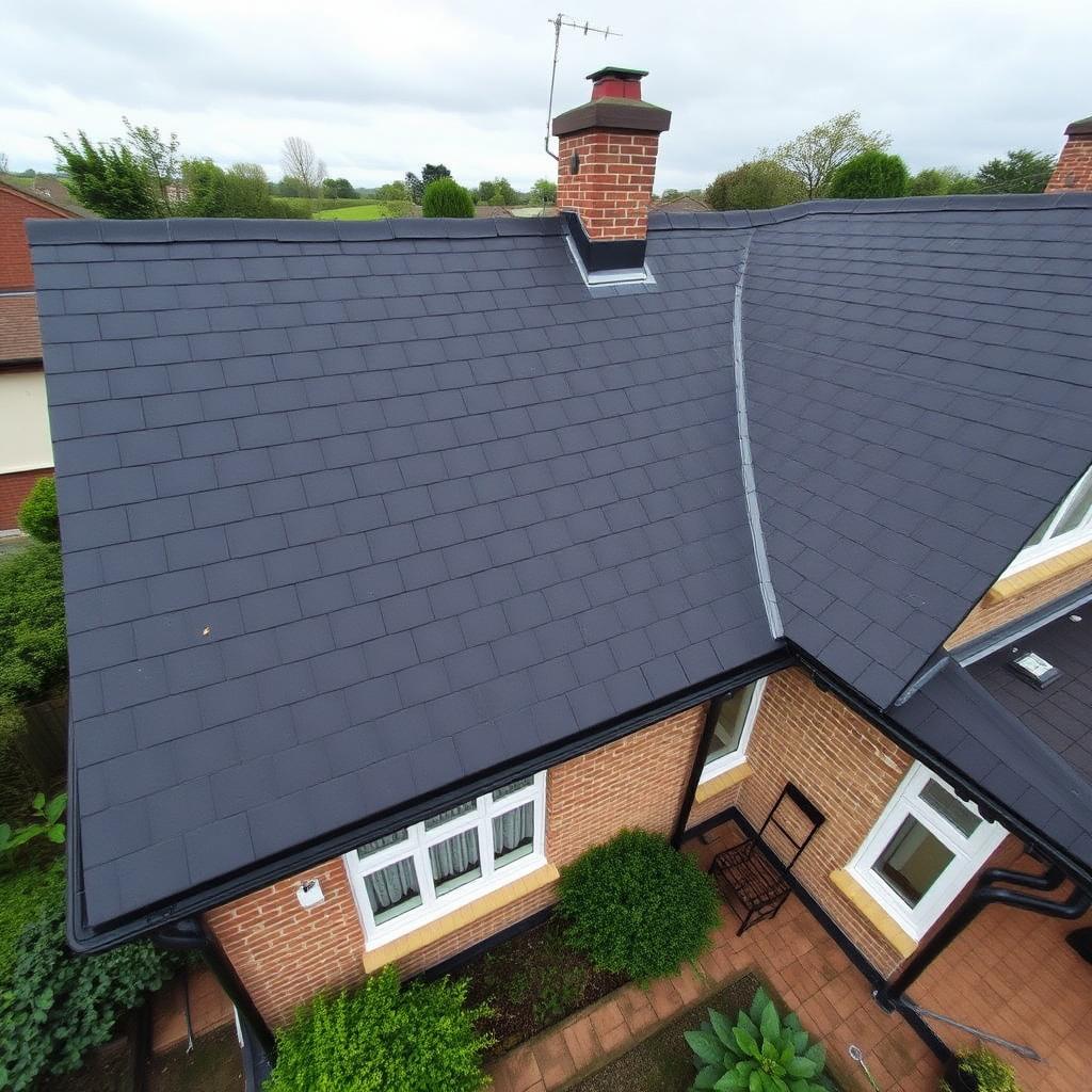 Completed roof project